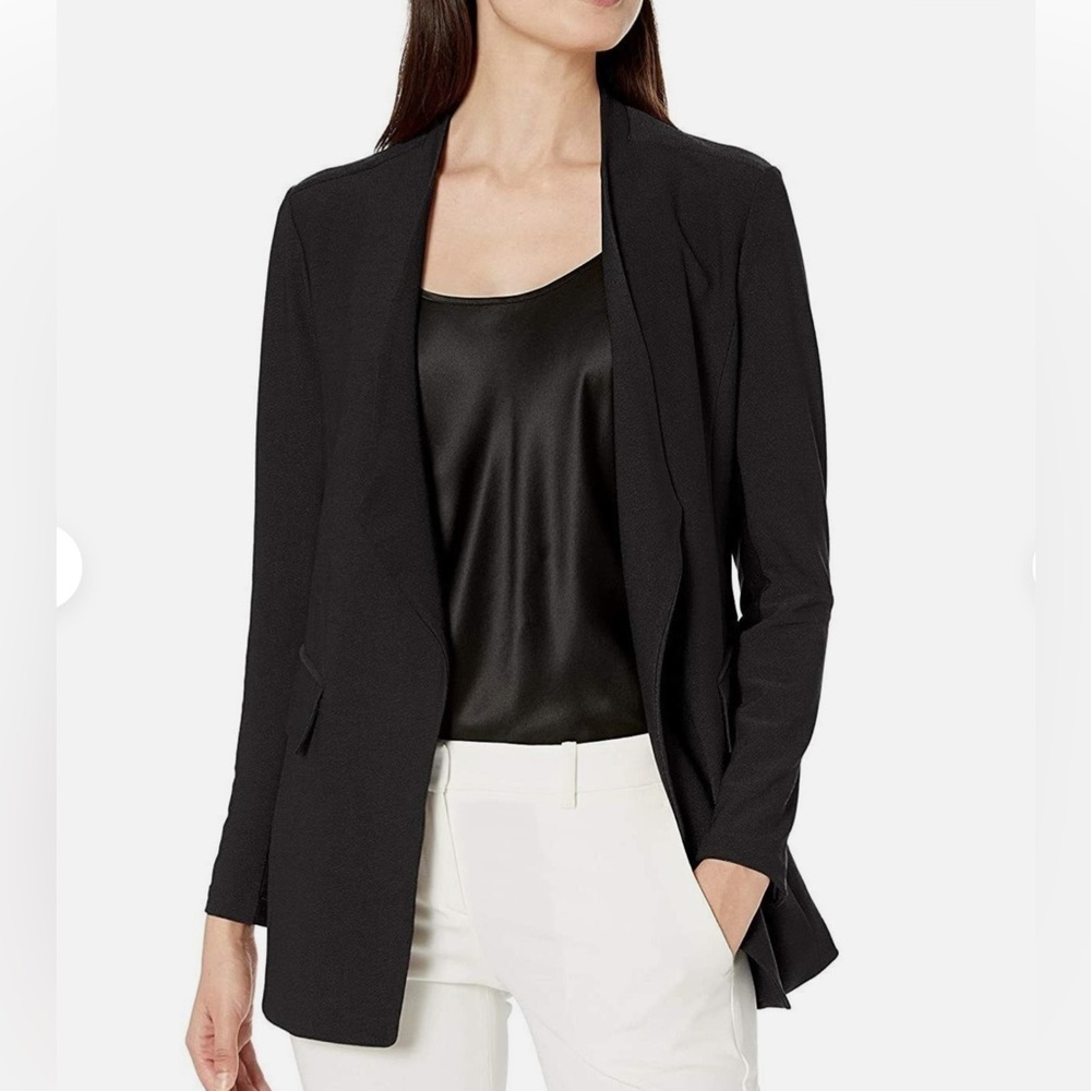 Lysse Lianna crepe blazer jacket Black Size Small